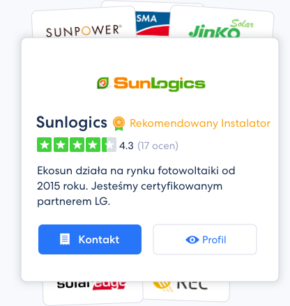 Przykład profilu firmy instalacyjnej